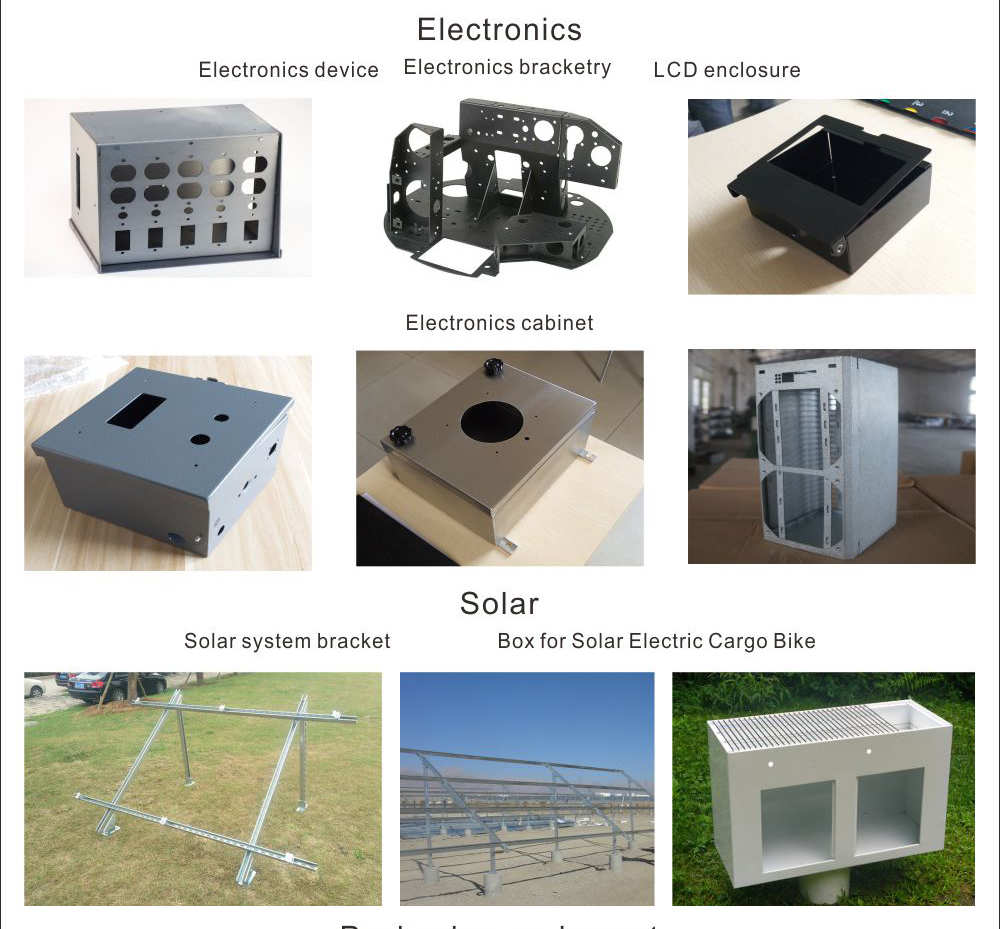 Custom stainless steel metal enclosure for power supply