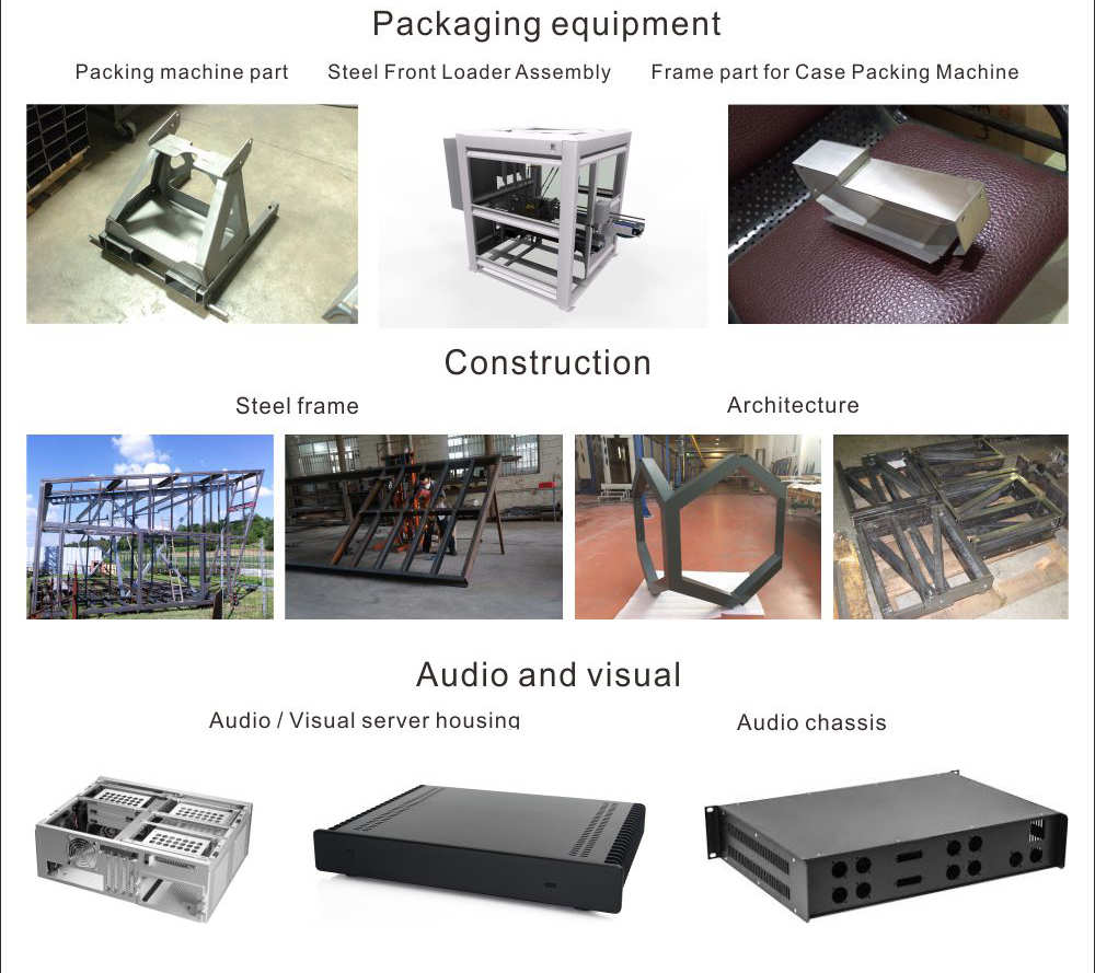 China Manufactory metal work aluminum enclosure fabrication