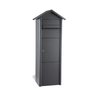 modern stainless steel outdoor parcel wall mailboxes residential