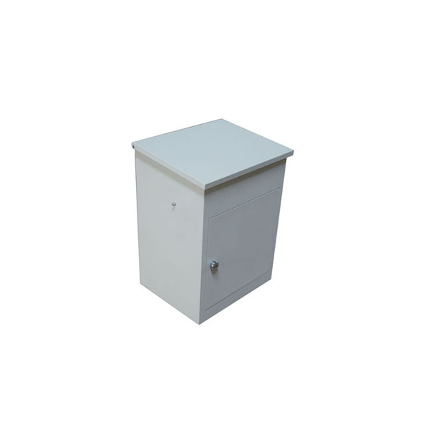outdoor stainless steel wall mount lockable inwall horizontal standing mailbox