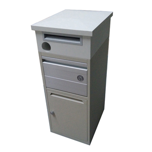 stainless steel wall mounted metal powder coated mailbox post box