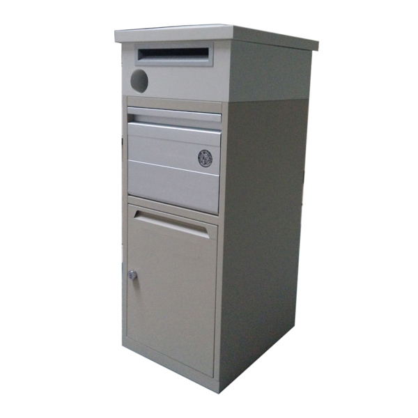 stainless steel wall mounted metal powder coated mailbox post box