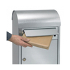 metal outdoor embedded door pillar secured mailbox