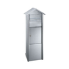 modern stainless steel outdoor parcel wall mailboxes residential